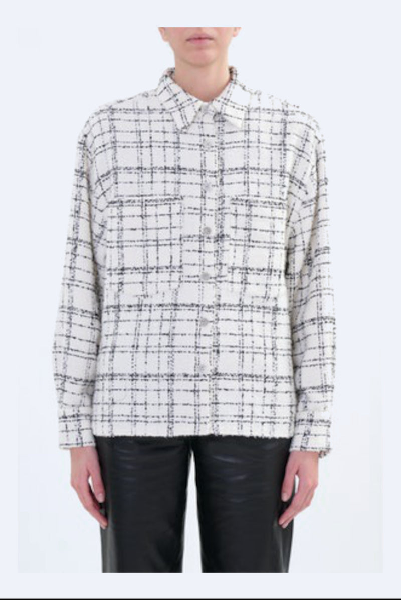 Zunny Shirt Cream Black