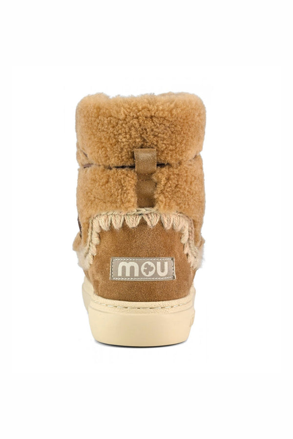 Eskimo Sneaker Bold Scoub Lace Shoes Cognac