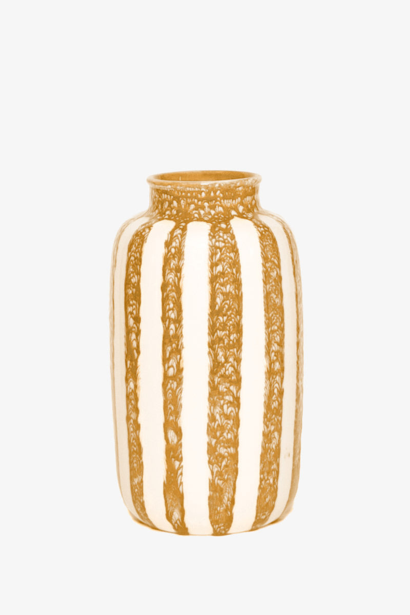 Riviera H36 Vase Amber