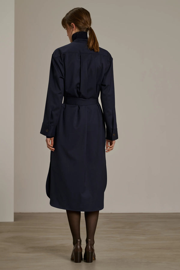 Akiko Dress Navy