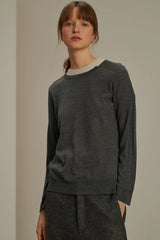 Australie Sweater Mottled Grey