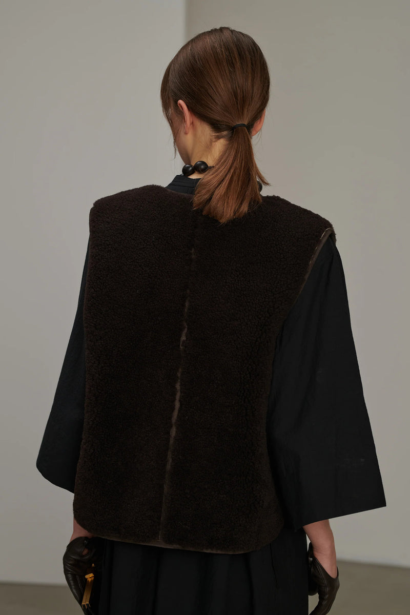 Manteau Bonifacio Marron Foncé