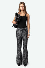 Pantalon Sequins Prevy Noir