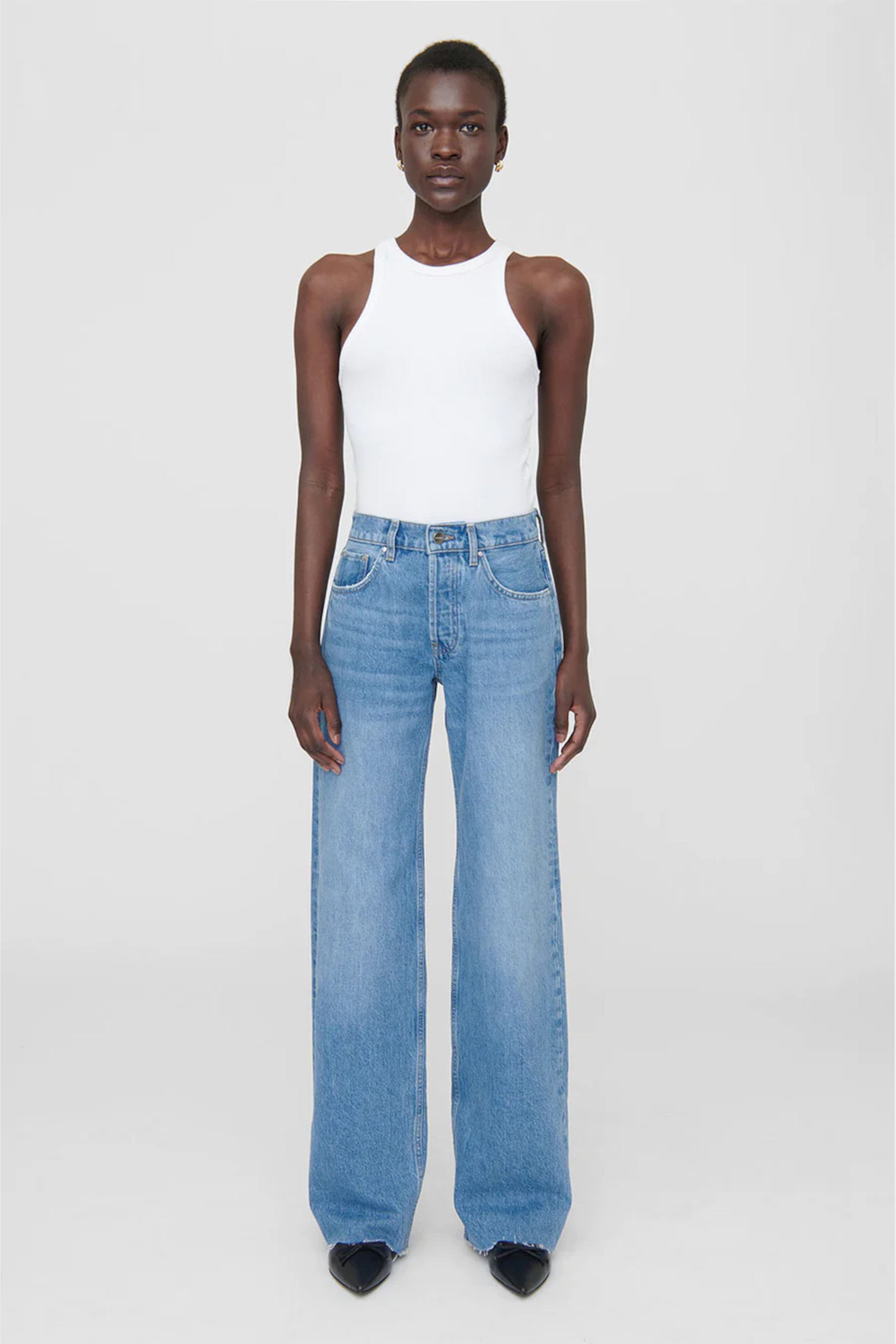 Anine Bing Hugh Jeans Panama Blue - 100% Sisters Concept Store